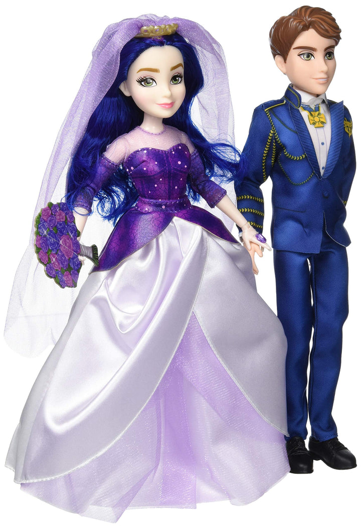 Disney Descendants The Royal Wedding Mal and Ben Dolls