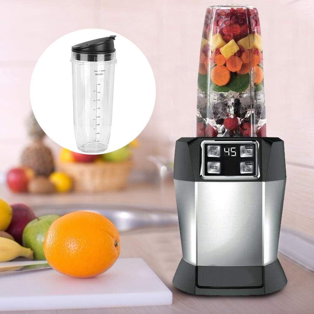Fdit Ninja Ersatzteil-Set für Ninja 900W 1000W Blender (1#) Durchsichtig, Durchsichtig