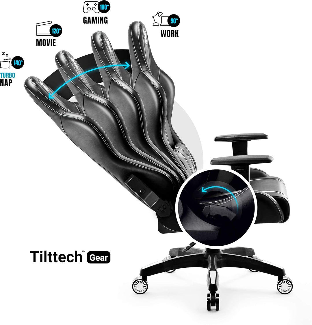Diablo X-One 2.0 Gaming Stuhl für Kinder Gamer Chair Bürostuhl Schreibtischstuhl Verstellbare Armleh
