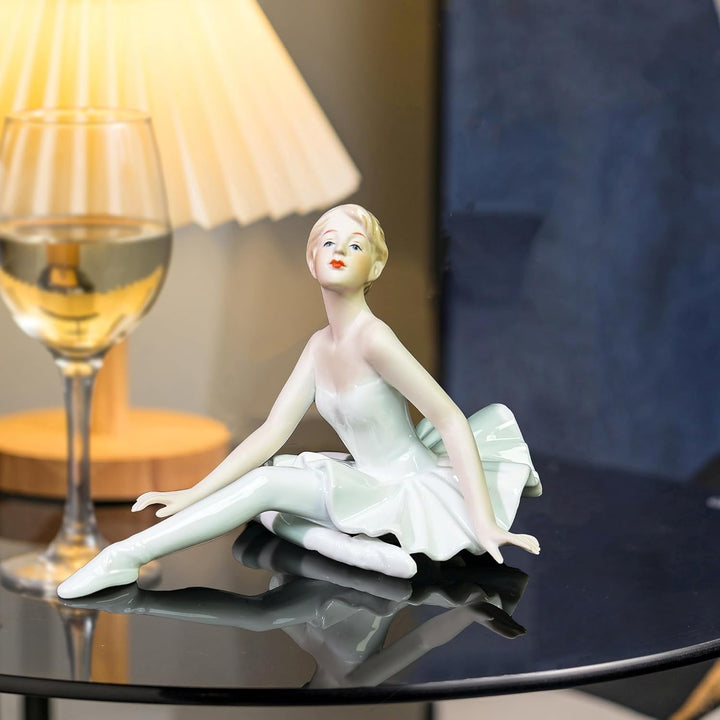 Porzellanfiguren Ballett, geformte Statue, Kunsthandwerk, Kunstwaren, Skulptur, Heimdekoration (Orna