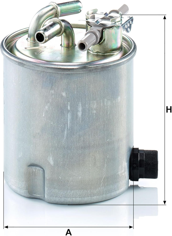 MANN-FILTER WK 9025 Kraftstoffwechselfilter – Für PKW