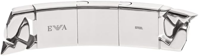 Emporio Armani Armband Für Männer Heritage, 18,50 Cm +/-1,00 Cm Silbernes Edelstahlarmband, EGS24350
