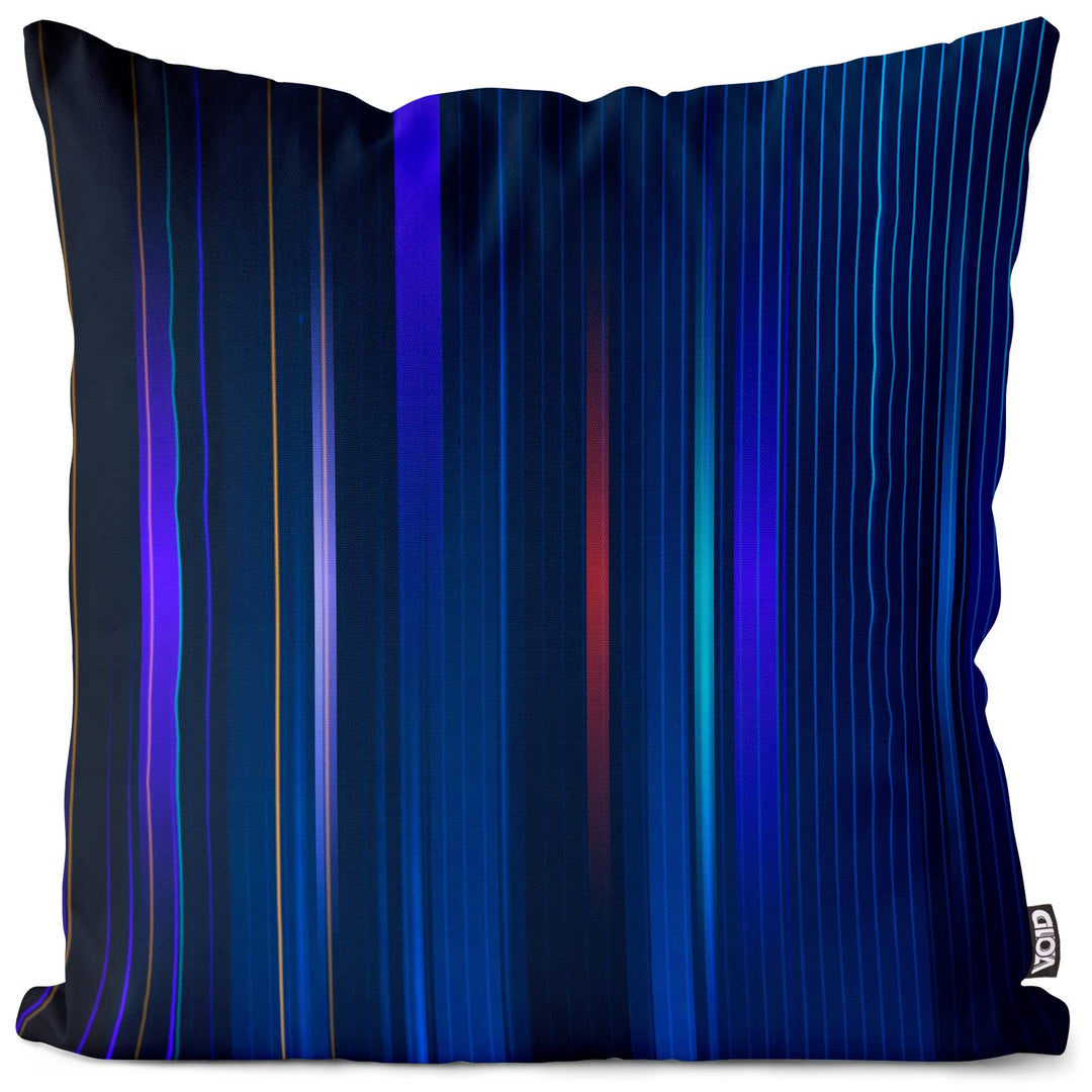 VOID Blue Lines Kissenbezug Kissenhülle Sofakissen Kissen Deko Outdoor-Kissen Dekokissen, Kissen Grö