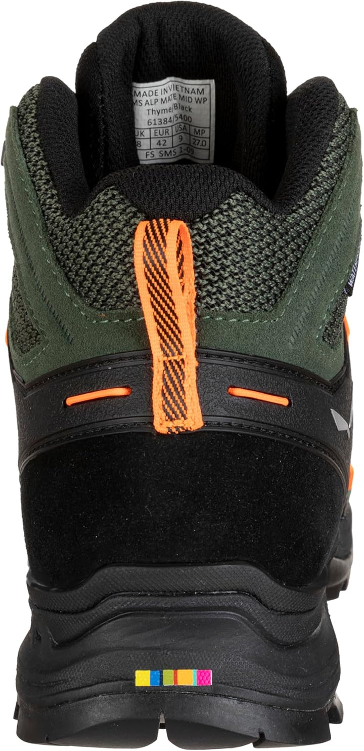 Salewa Alp Mate Mid Women's Damenwanderstiefel 40.5 EU Thyme Black, 40.5 EU Thyme Black