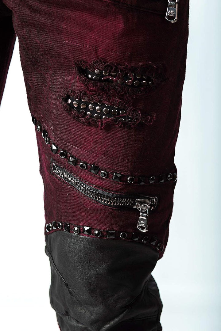 Cipo &amp; Baxx Herren Jeans – Stylische Denim-Mode mit einzigartigem Design | hohem markanten Details |