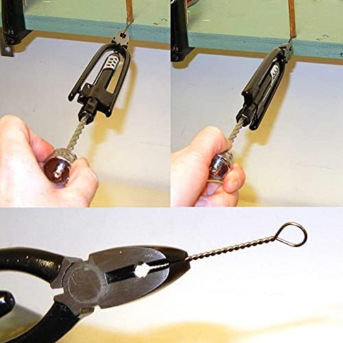 Draht-Drehzangen, 2pcs/set Hartstahl Twisting-Zange Drahtwirbelzange Drillzange für Sicherheitsdraht