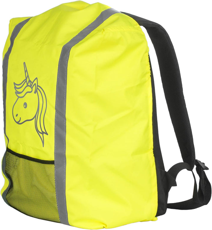EAZY CASE Rucksack Schulranzen Regenschutz, Schutzhülle mit Reflektorstreifen, Regenüberzug, Regensc