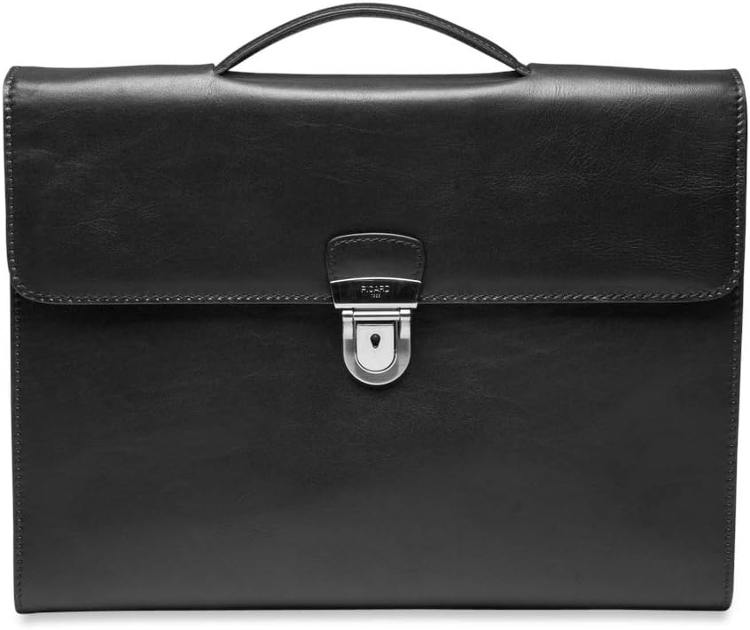 Picard Herren Aktentasche TOSCANA aus Leder | mit Steckverschluss | Aktentasche | Business 28x38x6cm
