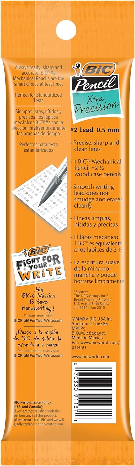 BIC Druckbleistift, Feinspitze 0,5 mm, 60 Bleistifte