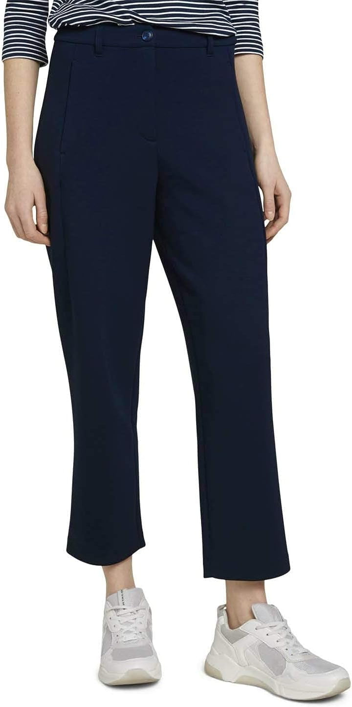 TOM TAILOR Damen Hosen & Chino Barrel Leg Hose Sky Captain Blue,42,10668,6000