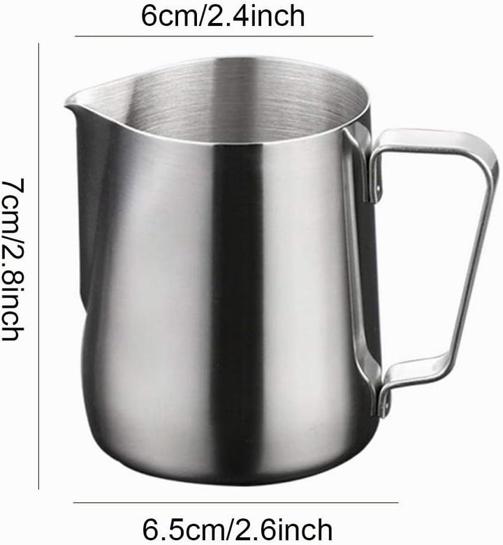 Rolin Roly 200ml/6.8oz Milch Pitcher rostfreiem Edelstahl Milchkännchen perfekt für Milchaufschäumer