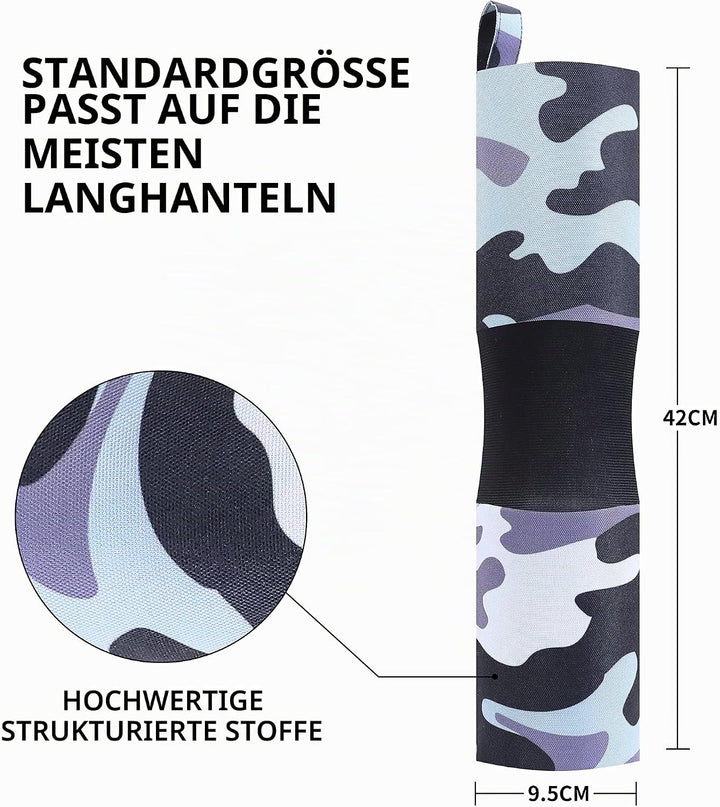 PROIRON Langhantel Polster, Extra Dicke Nackenpolster Langhantel, Hip Thrust Polster für Kniebeugen
