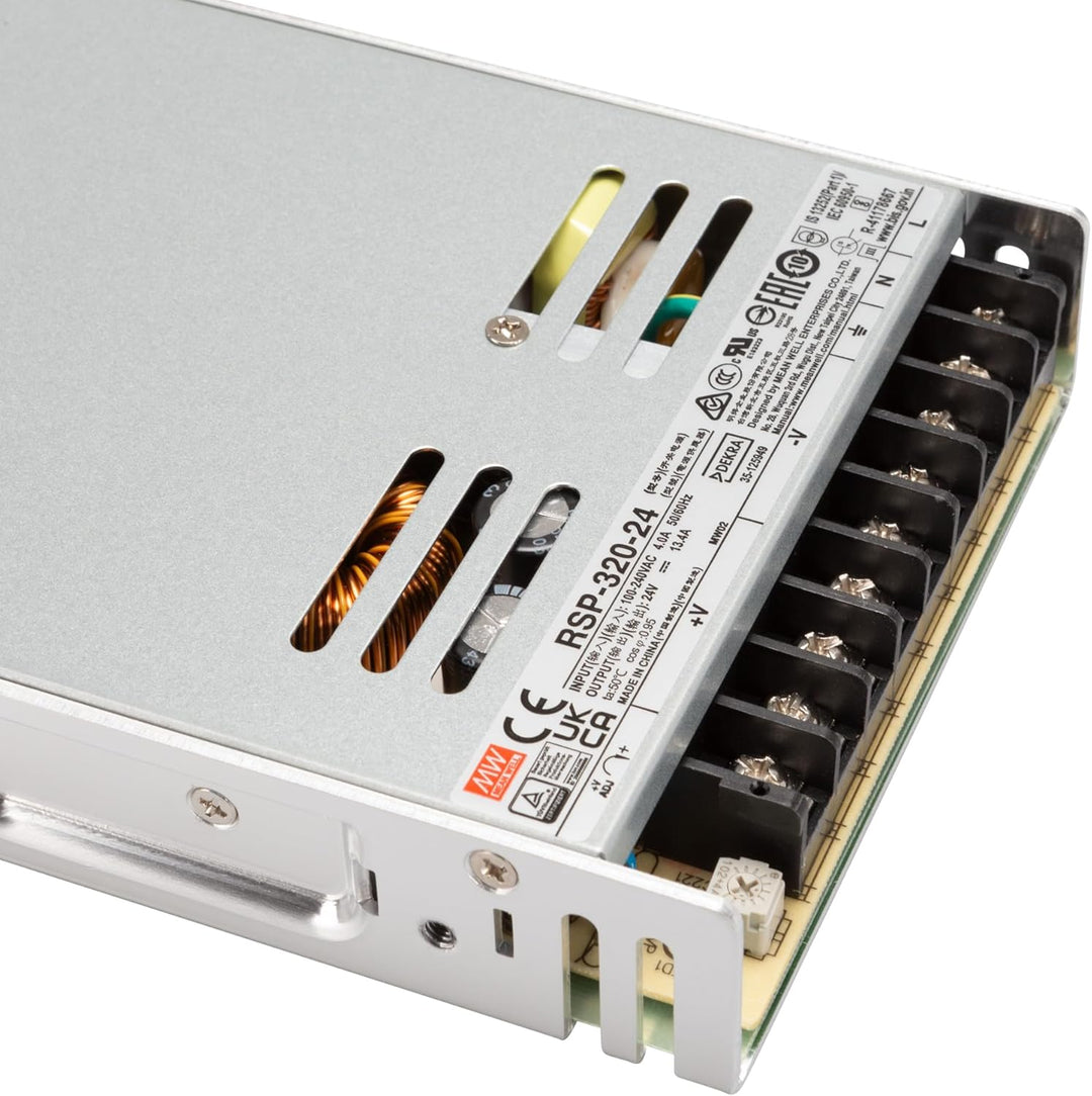 Mean Well RSP-320-24 Wechselstrom-Modul, geschlossen, 13,4 A, 321,6 W, 24 V/DC