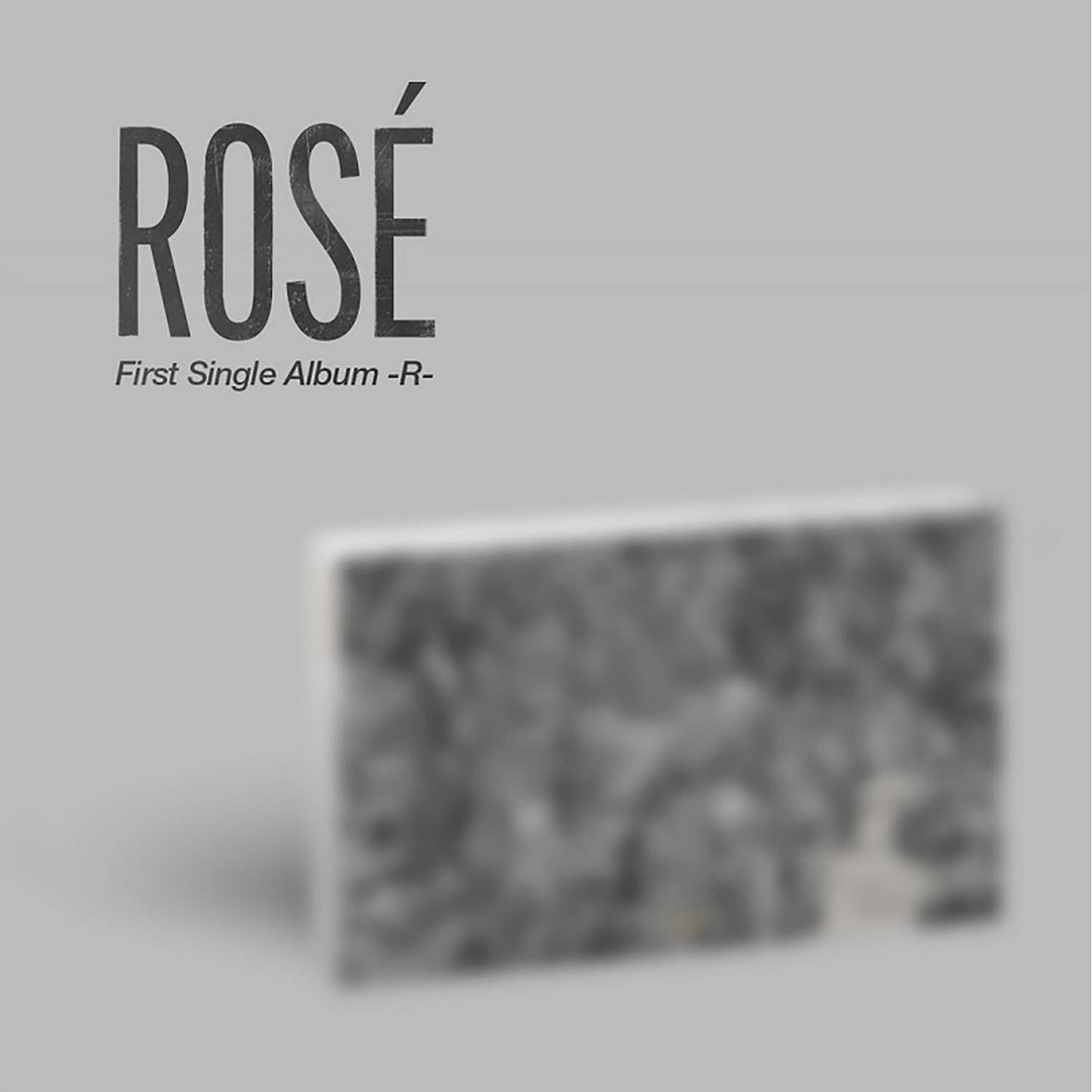 ROSE - First Single Album [-R-] Photobook + Lyrics Paper + Postcard + Polaroid + Sticker Set + CD +