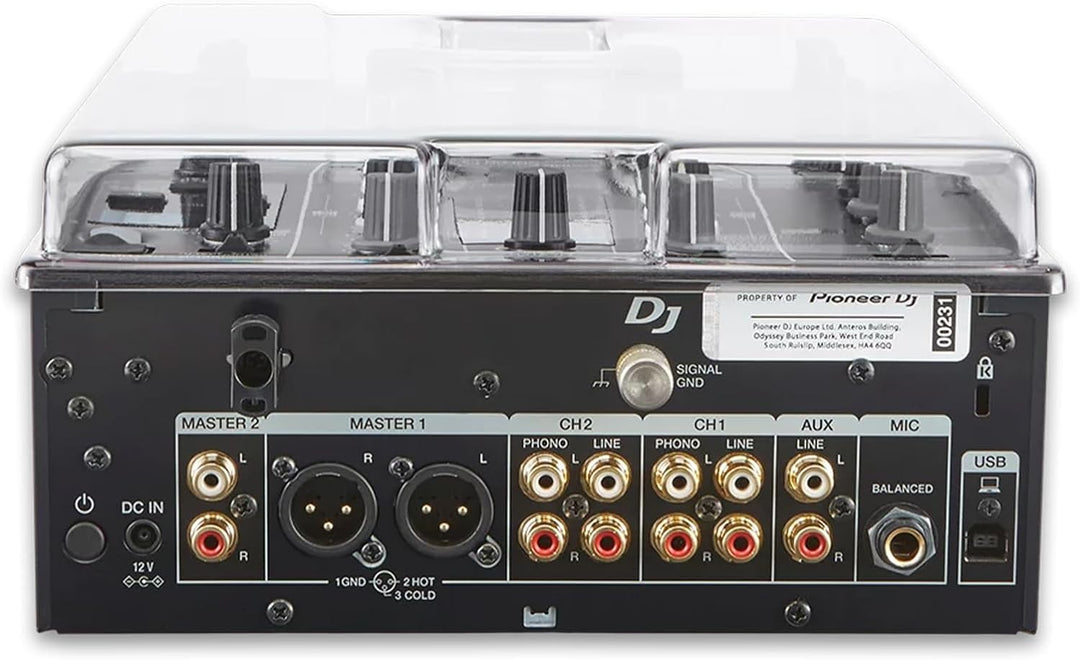 Decksaver ds-pc-djm450 Pioneer djm-450 Cover, farblos Single, Single