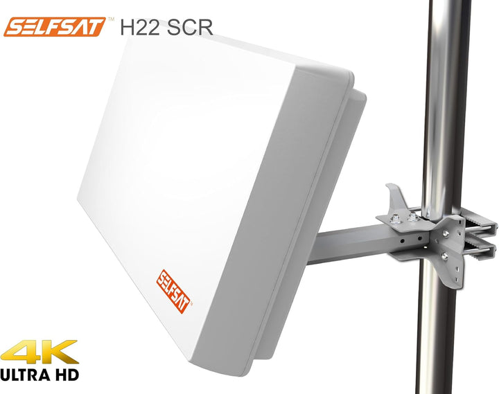 Selfsat H22SCR+ Unicable Antenne 2 Legacy Ausgängen 6 Teilnehmer