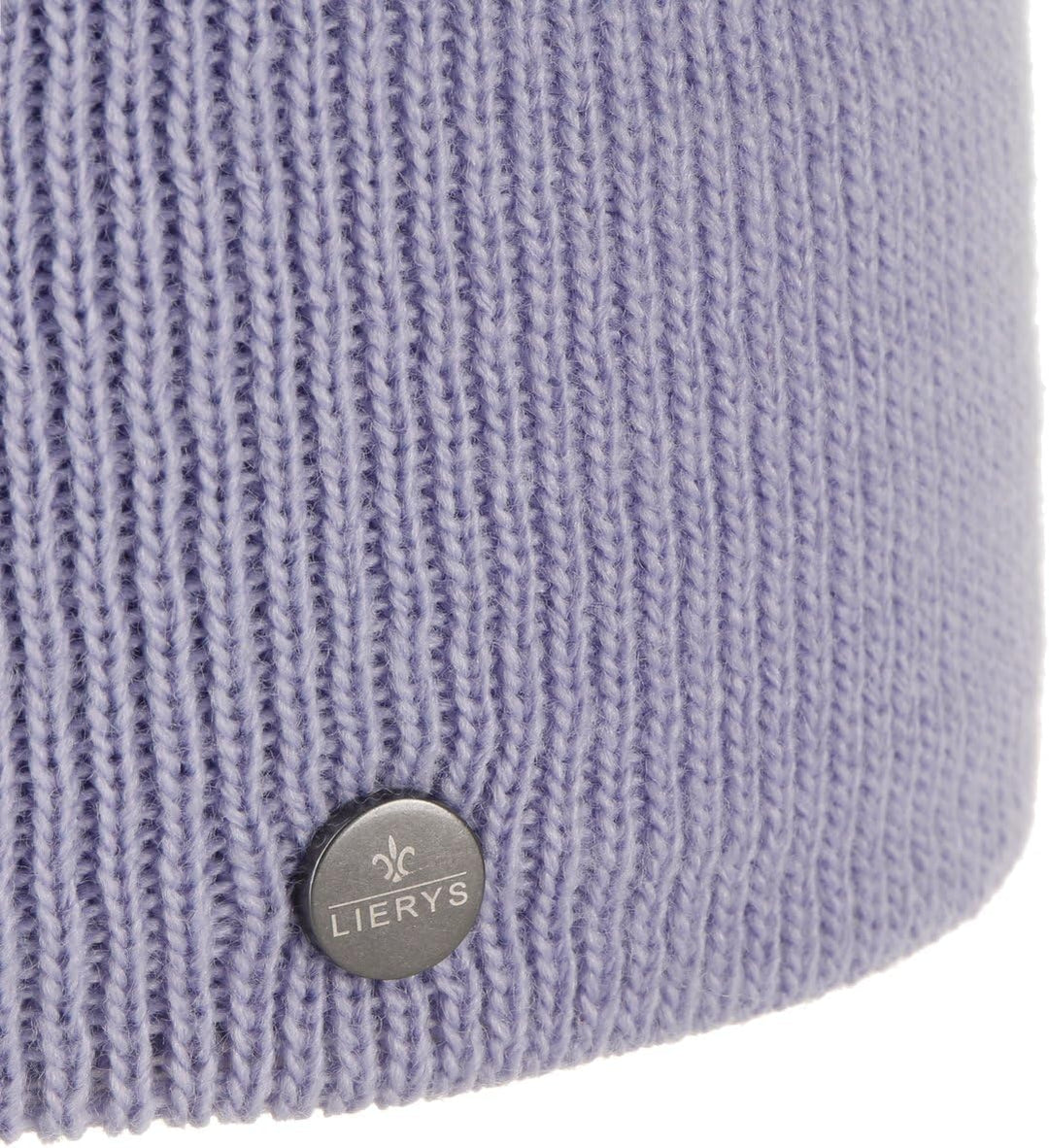 LIERYS Mono Stirnband Damen/Herren 8 cm breit - Made in Germany - dreilagiges Strickband gefüttert m
