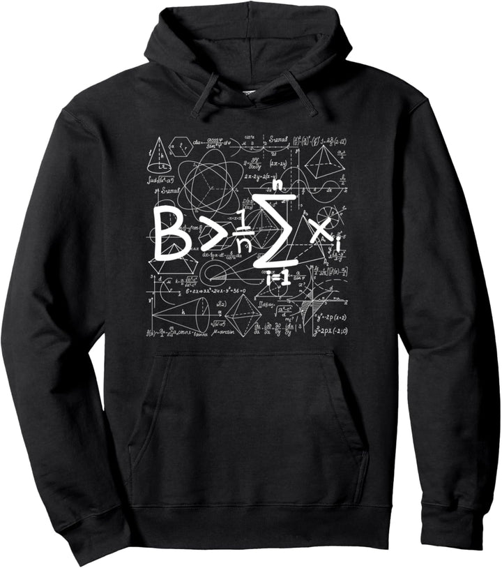 Be Greater Than Average Math Teacher's Day Pi Day Pullover Hoodie