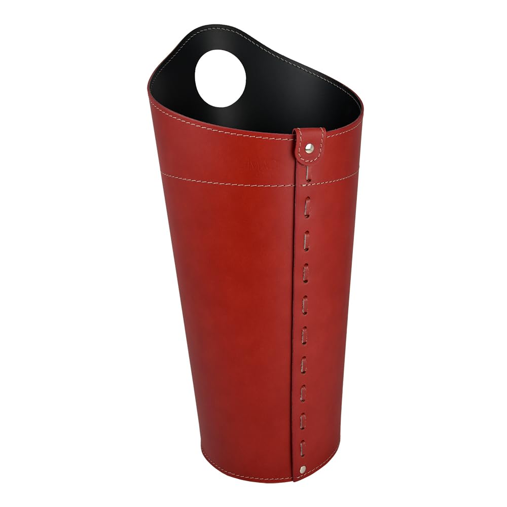 LIMAC Design NIDAC Kaminbesteck aus Leder, Kaminbesteck Werkzeugtasche, Kaminbesteck Eisenbeutel für