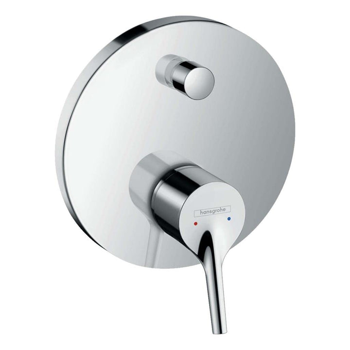 hansgrohe Talis S Unterputz Wannenarmatur, für 2 Funktionen, Chrom Wanne ohne Sicherungskombination,