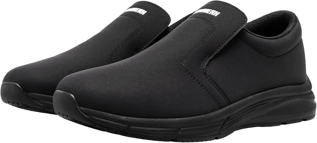 LARNMERN Kochschuhe rutschfeste Schuhe Herren Küche Arbeitsschuhe Wasserfeste Koch Slippers Schuhe M