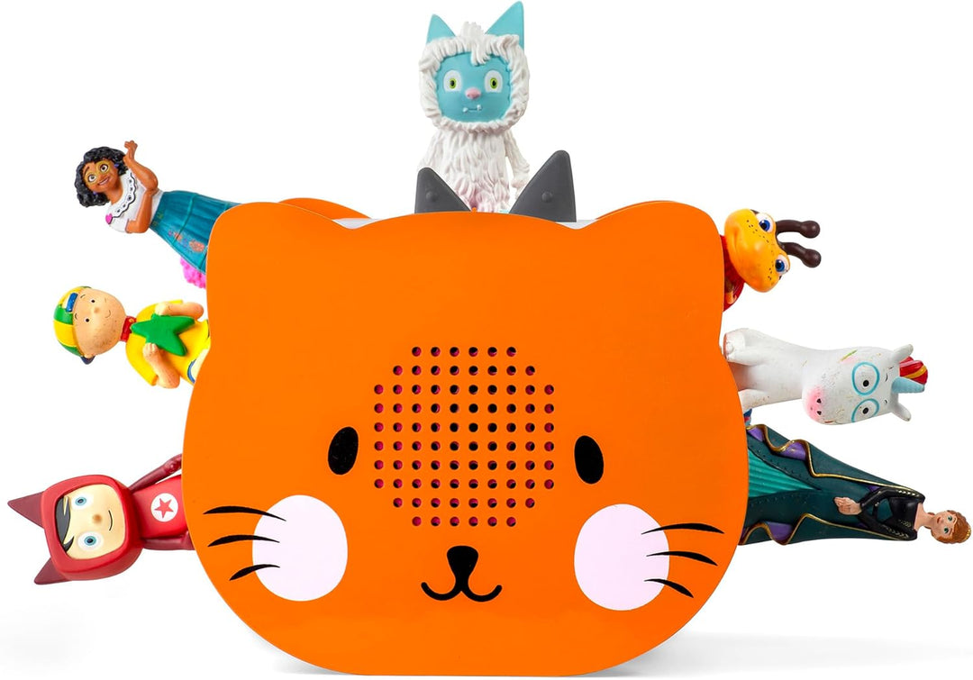 Katzenform Tonie Regal vollständig magnetisches Toniebox Regal für mehr als 25-35 Figuren + Box Toni