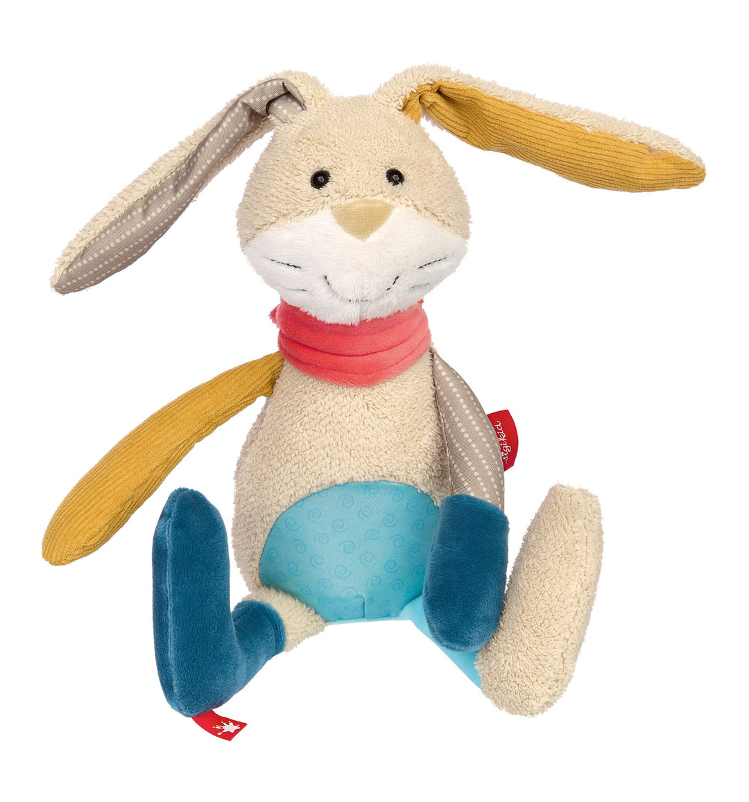 sigikid 42851, Patchwork Sweety Kuscheltier, Mehrfarbig/Hase