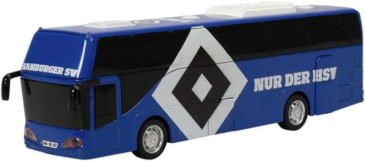 Hamburger SV HSV Mannschaftsbus, 20 x 4 x 6 cm, Metall