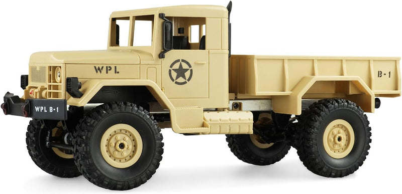 Amewi 22328 Sandfarben U.S. Militär Truck 4WD 1:16 RTR Uhr