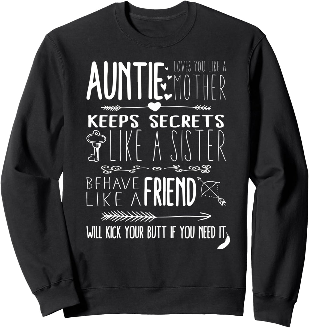 Tante Liebt Dich Wie Eine Mutter Sweatshirt