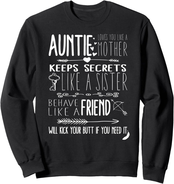 Tante Liebt Dich Wie Eine Mutter Sweatshirt