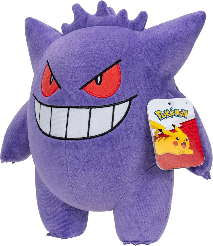 Pokémon PKW4465-30cm Plüsch - Gengar, offizielles Plüsch