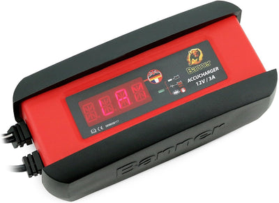 Banner KFZ Auto Automatik Batterieladegerät ACCUCHARGER 12V 3A