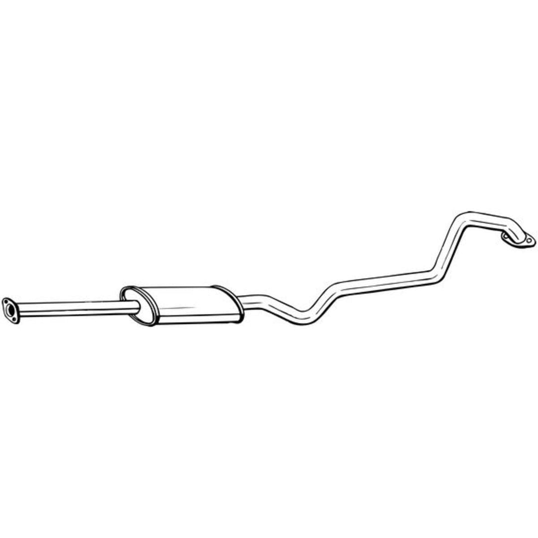Bosal 288-099 Mittelschalldämpfer