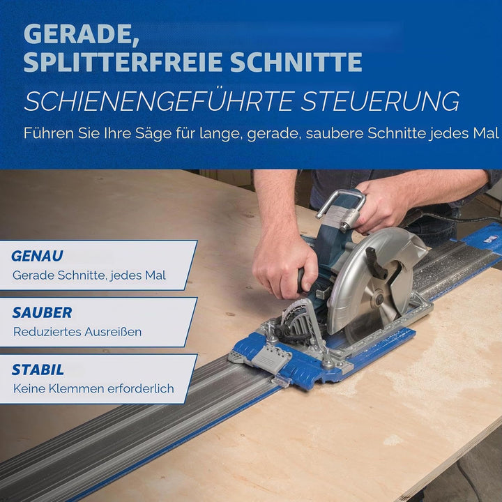 KREG Accu-Cut Sägeführung Kreissägebahn, Kreissägebahn