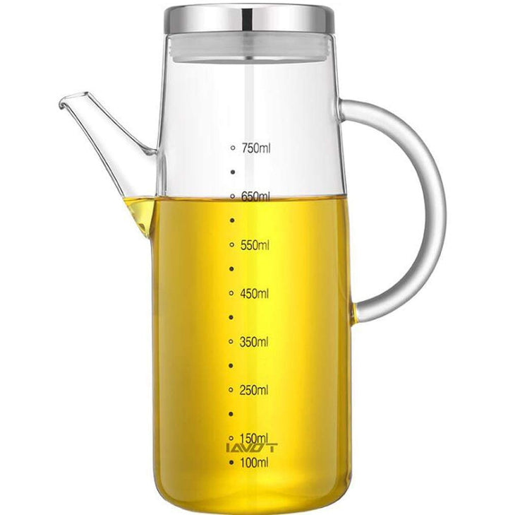 Olivenöl-Spender-Flaschen, Glasflaschen für Öl und Essig, für Küche, Kochen, Grillen, Nudeln, Grille