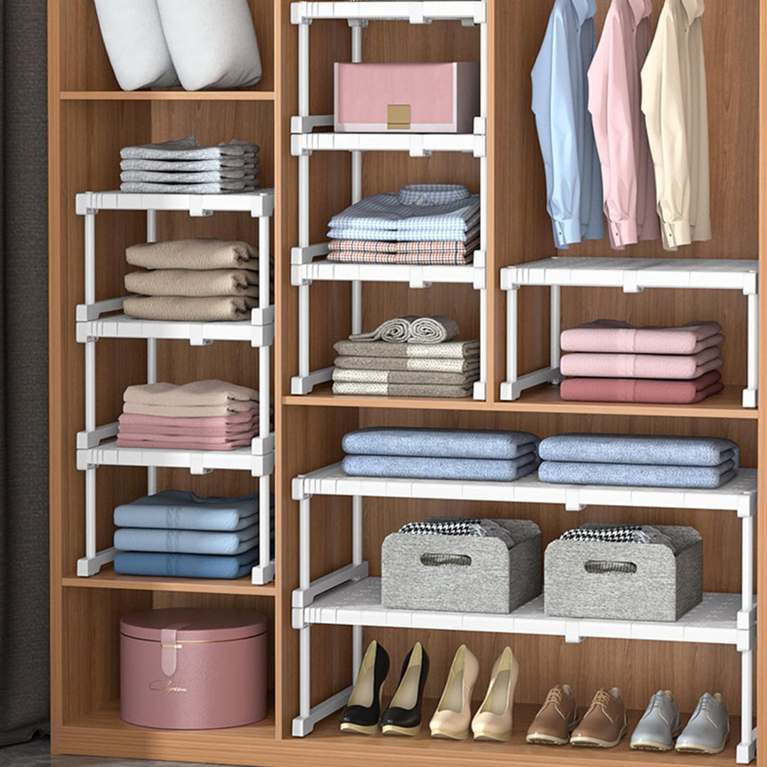 Küchenschrank Organizer Erweiterbar Lagerregal Verstellbares Separator Schuhe Regaltrenner Organizer