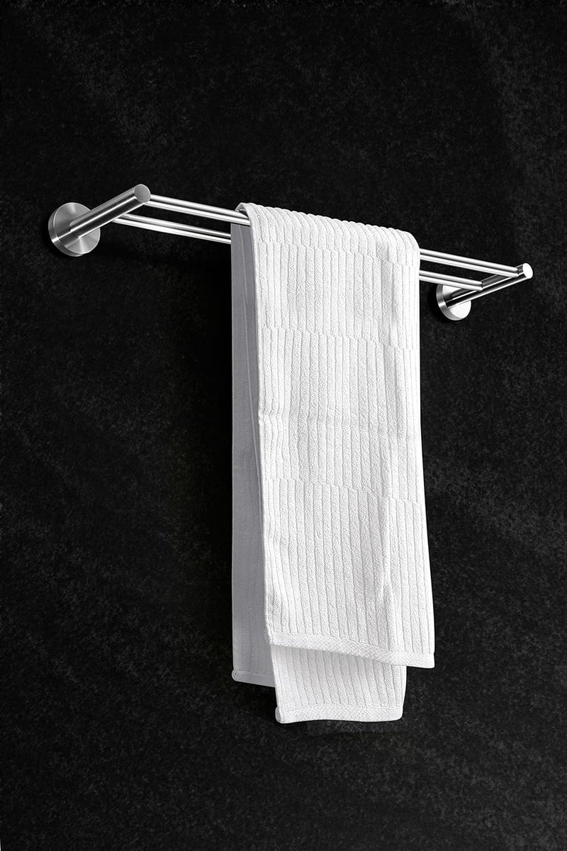 Ambrosya BZAAQ01 Handtuchhaken, Edelstahl (Gebürstet), Silber, Einheitsgroesse, Edelstahl