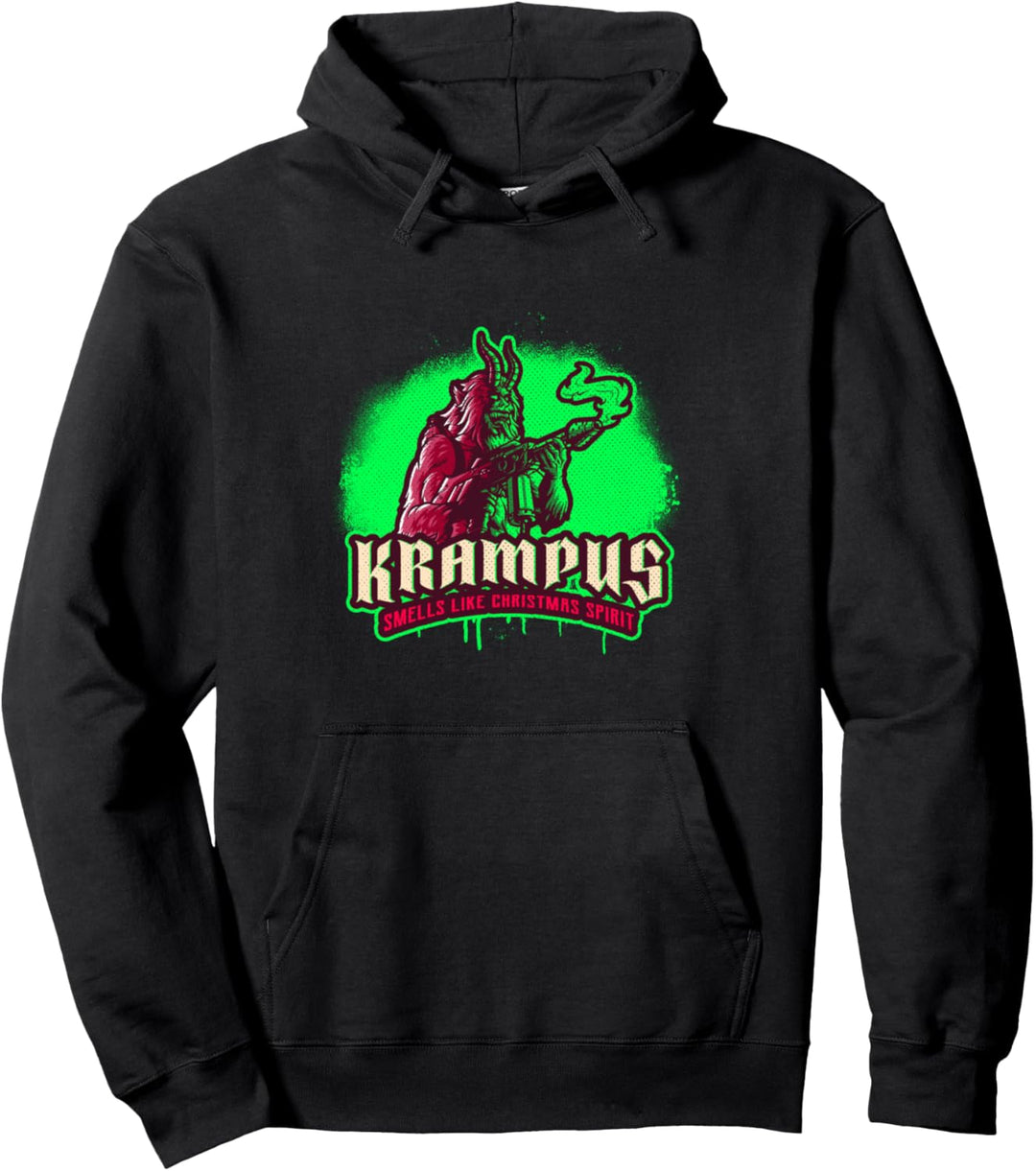 Krampus riecht nach weihnachtlicher Weihnachtsstimmung - Url Pullover Hoodie