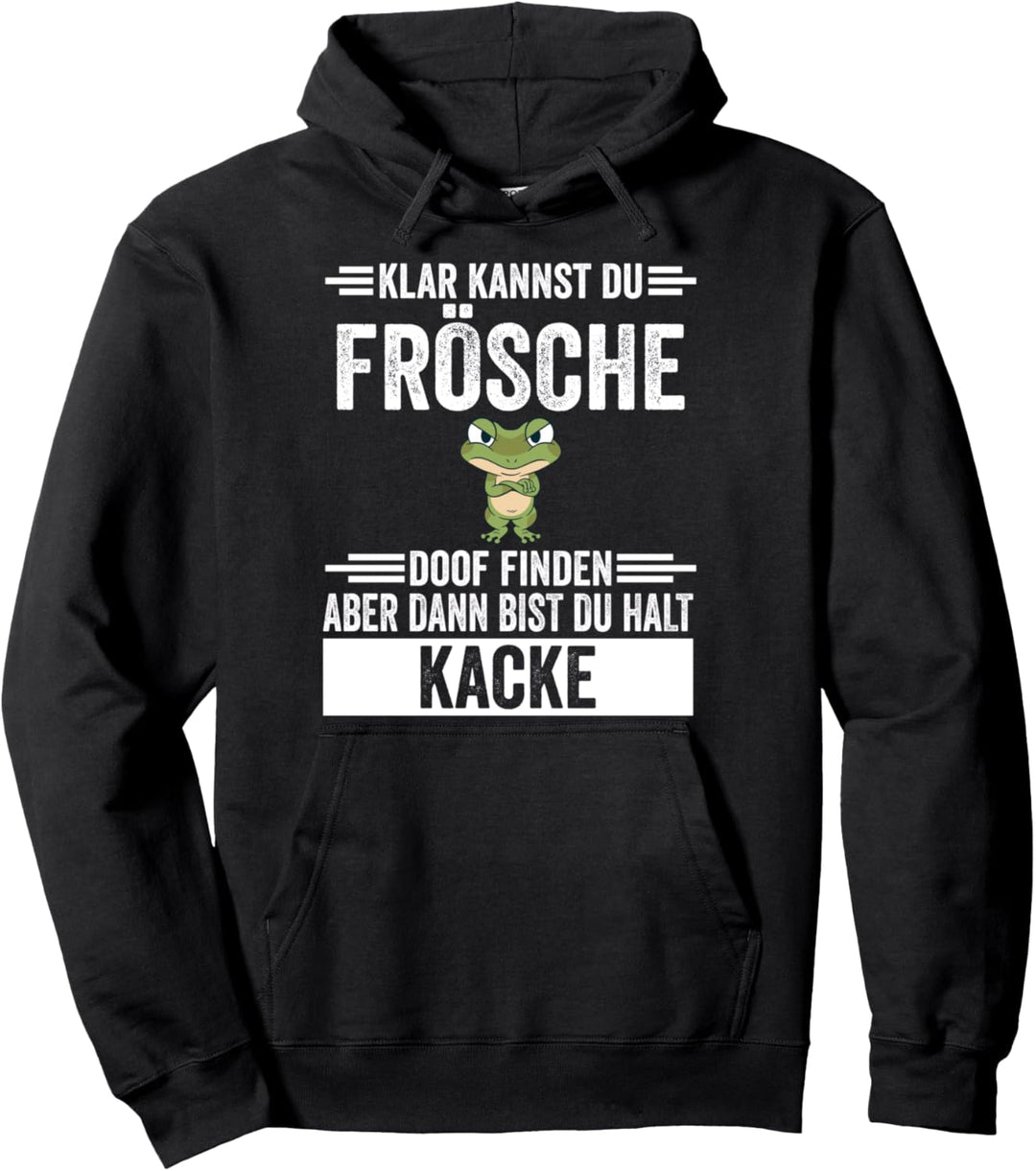 Frosch Pullover Hoodie