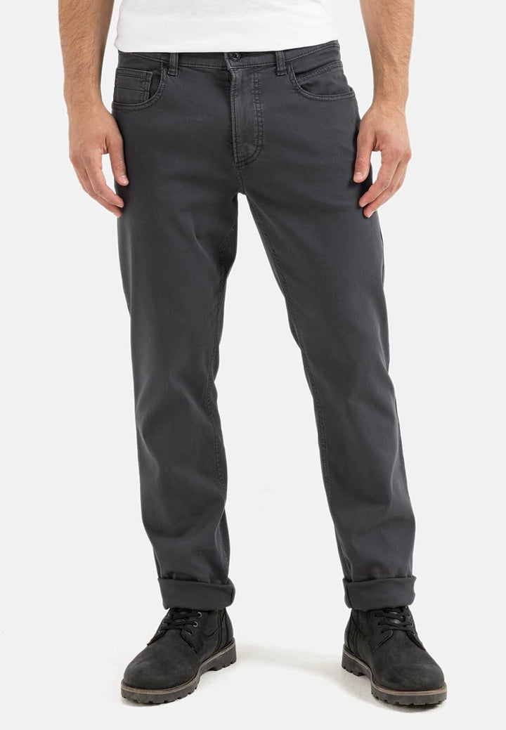 camel active Herren Hose 35W / 34L Grau, 35W / 34L Grau