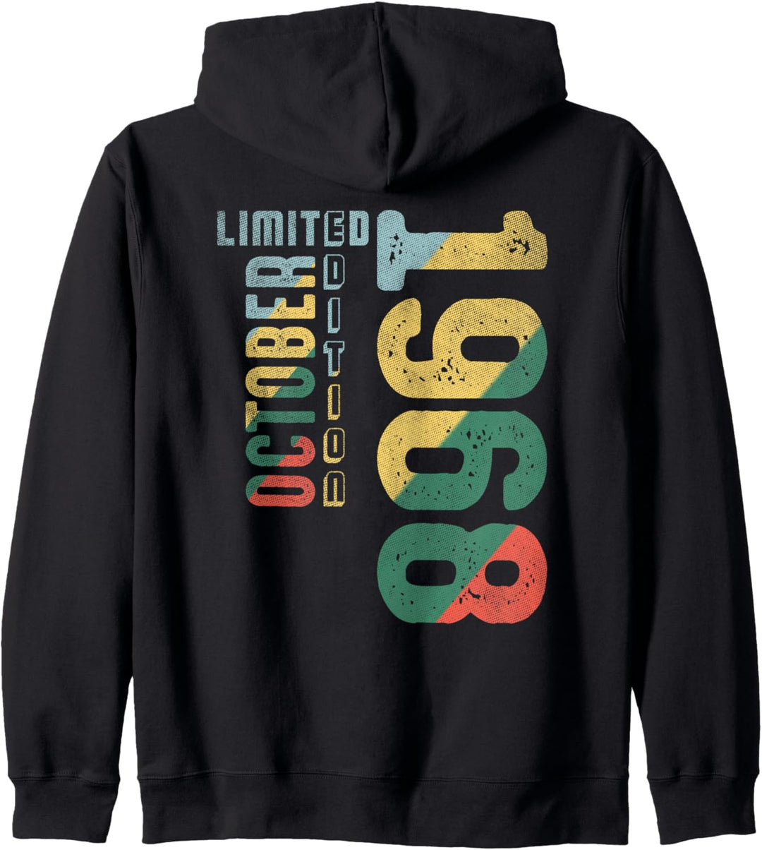 Cool Oktober 1968 Seit 1968 Tolle Geburt 1968 Retro 1968 Kapuzenjacke