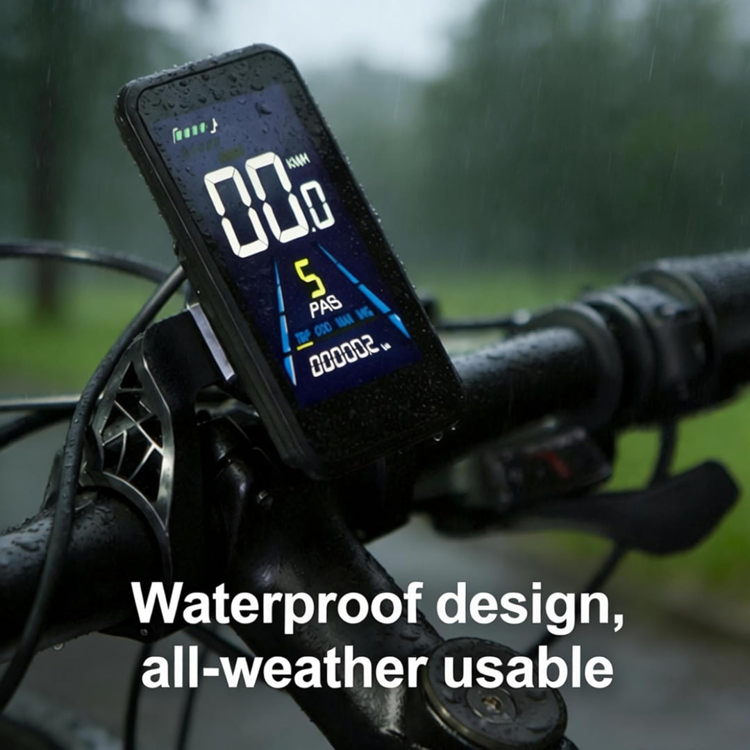 LCD-Bildschirme für Elektrofahrräder, NC-81F, wasserdicht, Armaturenbrett, Computer, E-Bike-Panel, A
