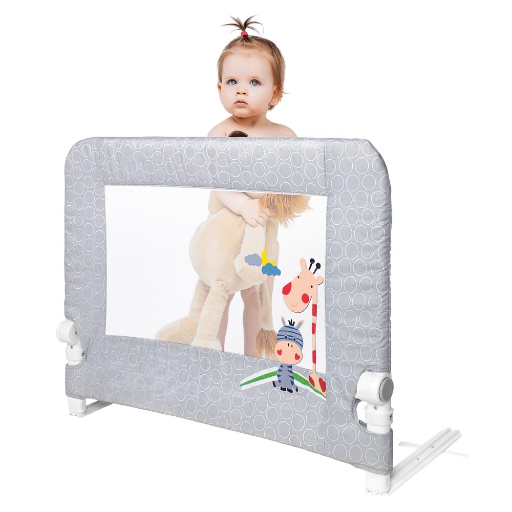 Interbaby - Klappbares Geländer für Kinderbetten - Dschungel, 90 cm, 2600 g,