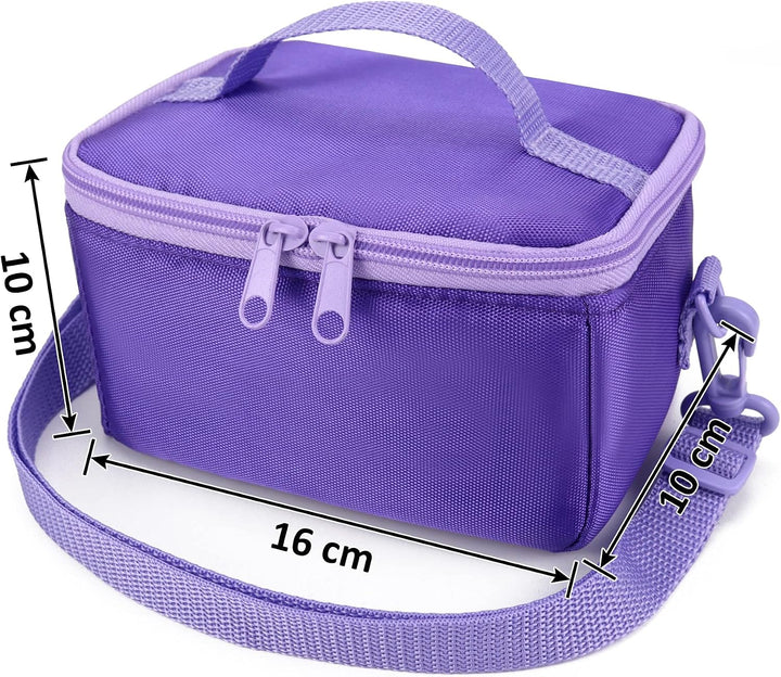 Tasche für FABA Geschichtenerzähler und Klangfiguren, Lila | Kompakt, Abnehmbarer und Verstellbarer