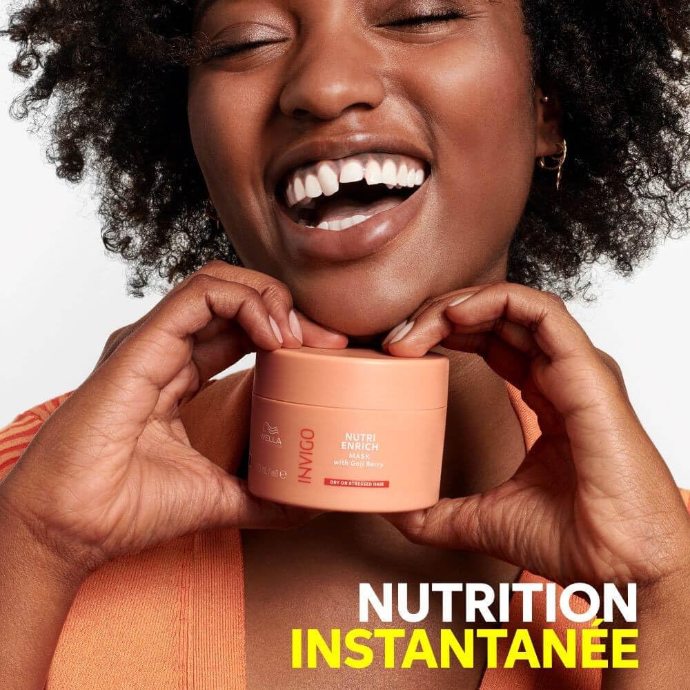 Wella Professionals Invigo Nutri Enrich Deep Nourishing Mask – tiefenwirksame Haarmaske mit Vitamin