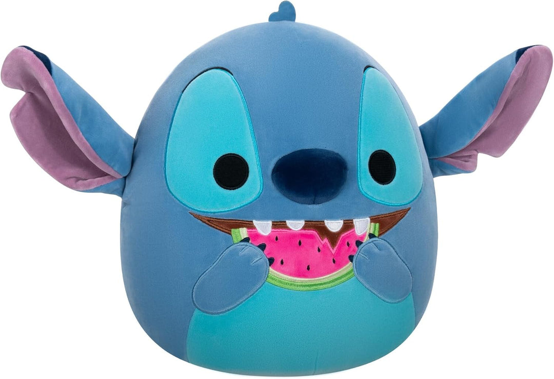 Squishmallows SQDI00749 - Stitch mit Wassermelone 35 cm, offizielles Jazwares Plüsch, superweiches K