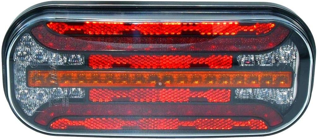 Fristom FT-230 LED-Rückleuchte Links &amp; rechts 12V/24V 5-pol. Bajonett, KZL RFS NSL PKW-Anhänger LKW