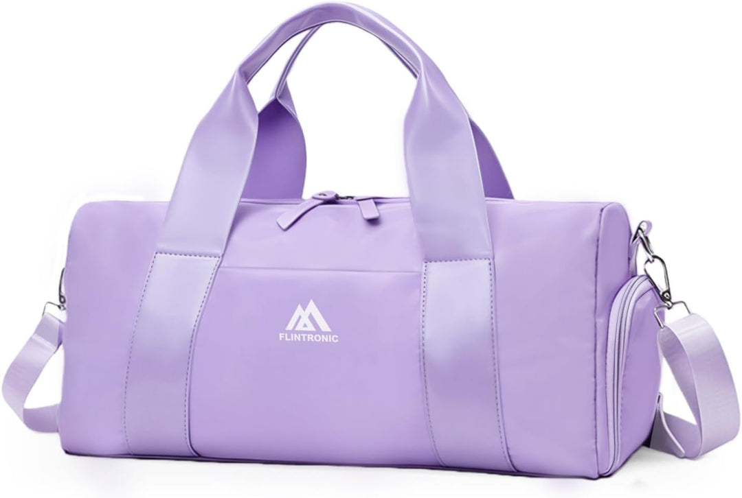 Flintronic Sporttasche Mädchen Damen Kleine, Schwimmtasche Kinder Jungen mit Schuhfach und Nassfach,