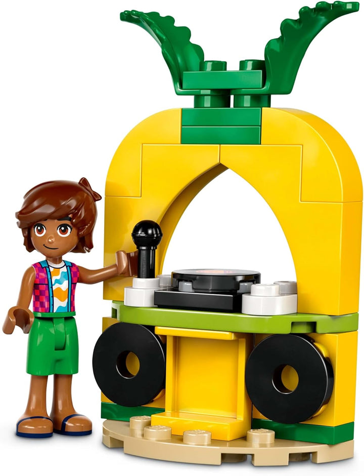 LEGO Friends Poolparty mit Einhorn und Flamingo - Spielzeug mit Tier Schwimmtieren, 2 Minifiguren, K
